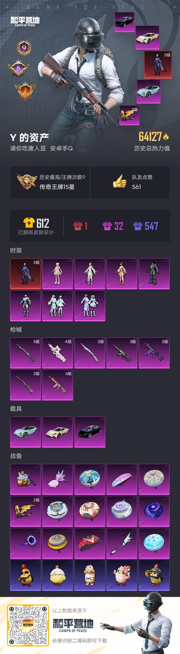 HPCMW416598和平精英账号详情图15