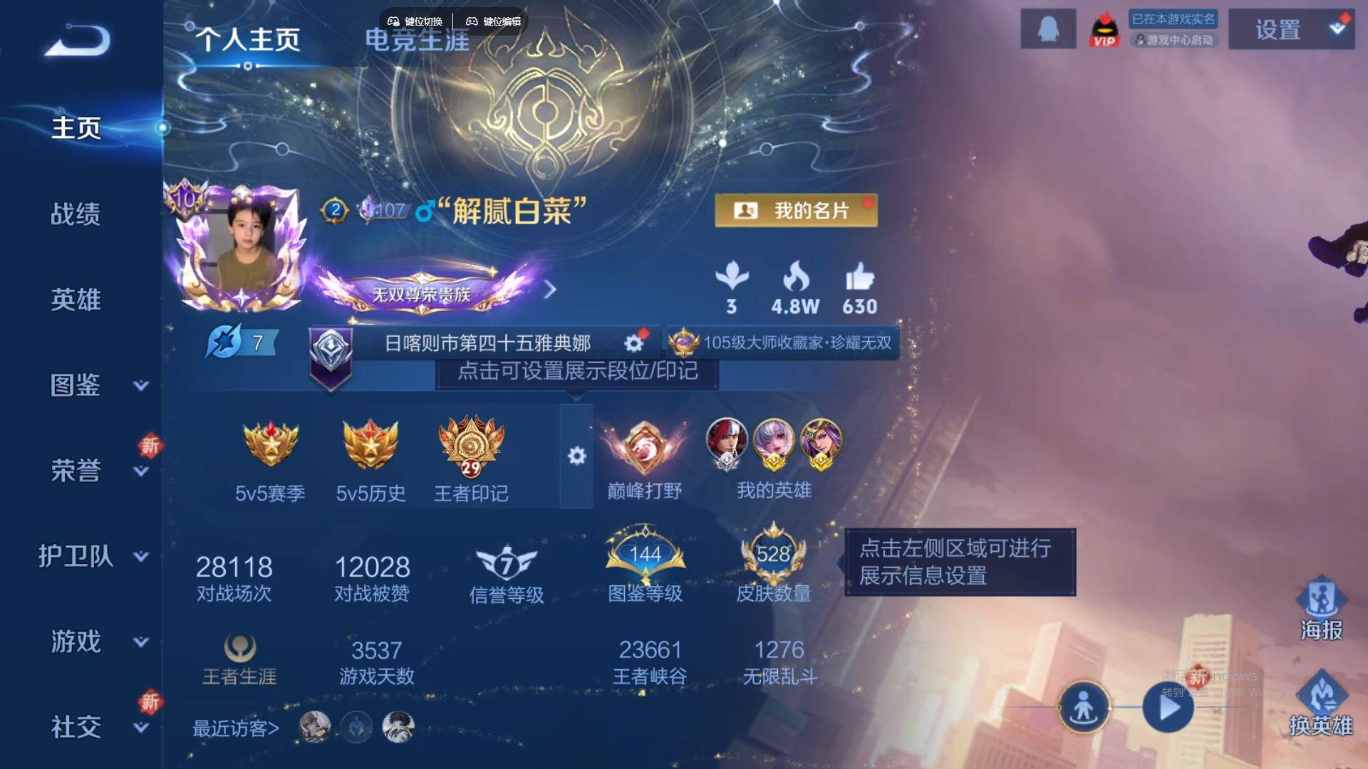 WZCMW428849王者荣耀账号详情图12