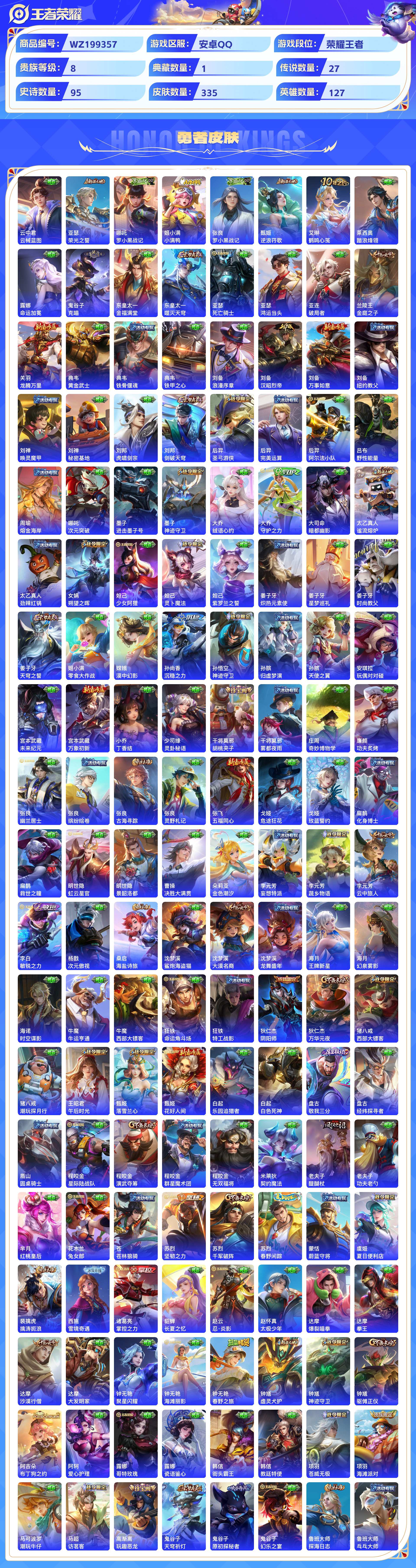 WZCMW428838王者荣耀账号详情图6