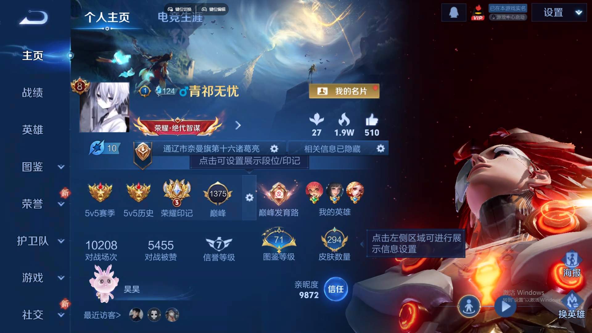 WZCMW428786王者荣耀账号详情图10