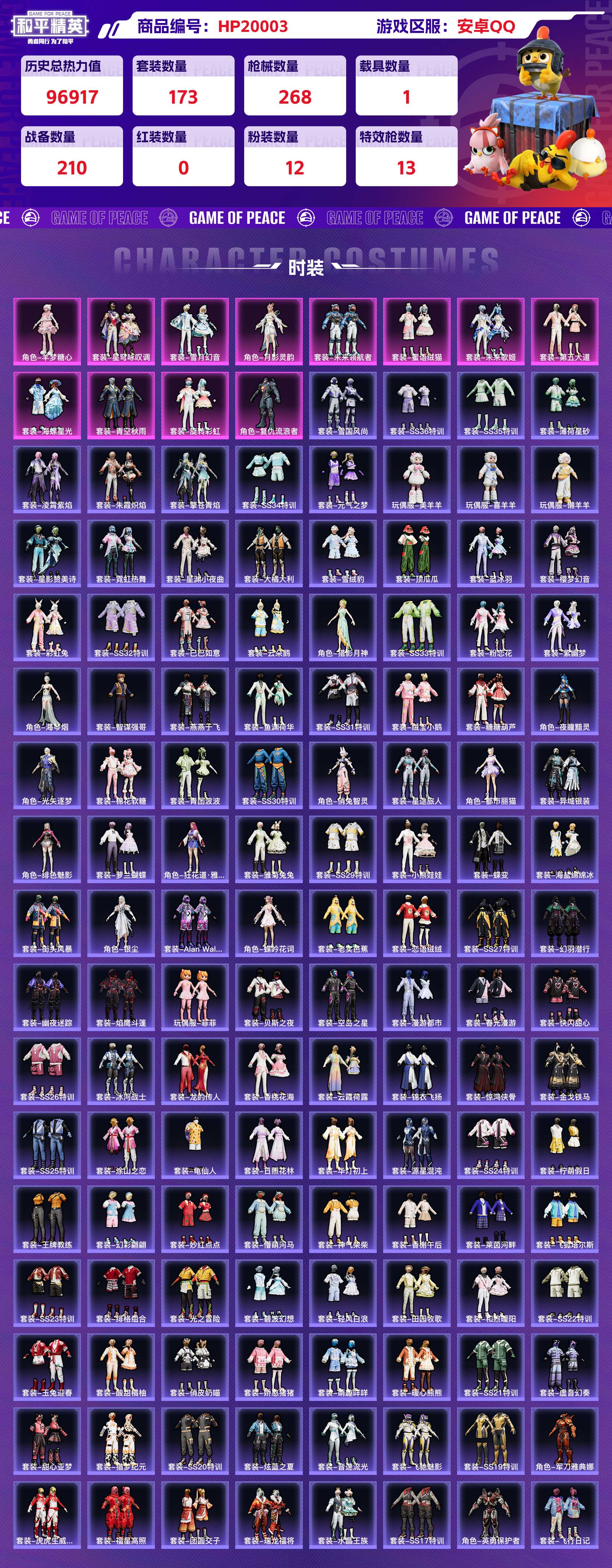 HPCMW416574和平精英账号详情图4