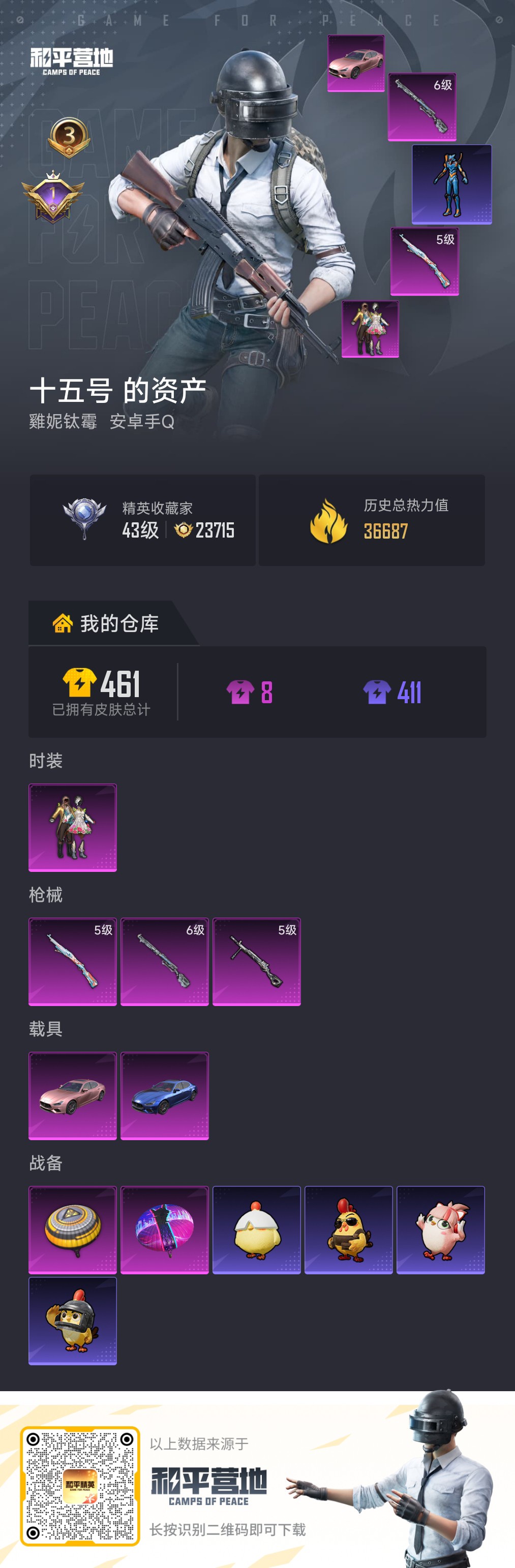 HPCMW4108727和平精英账号详情图14