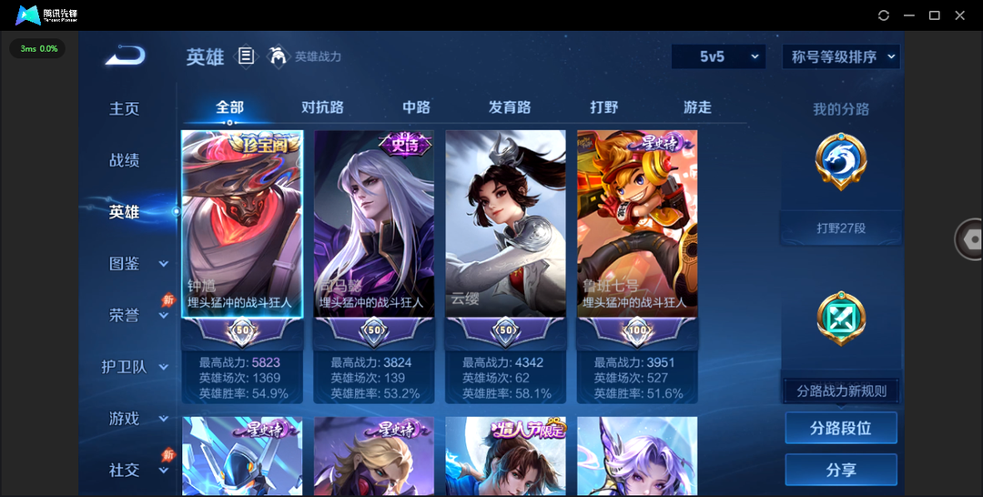 可二次+精品脱坑号！+6市标 +打野27段+2天幕（以毽会友 共赏芳华）4星传说（零号·雷霆 幻海之心 幽冥火 幽冥之眼）9个性按键+安卓QQ 358皮 贵族7级 2典藏 3珍品传说 1无双 8传说 110史诗【荣耀典藏】杀手不太冷,星域神启【珍品传说】西海龙王·敖闰,东海龙王·敖光,兔狲·蓬尾【无双限定】无相【传说皮肤】神树通天,